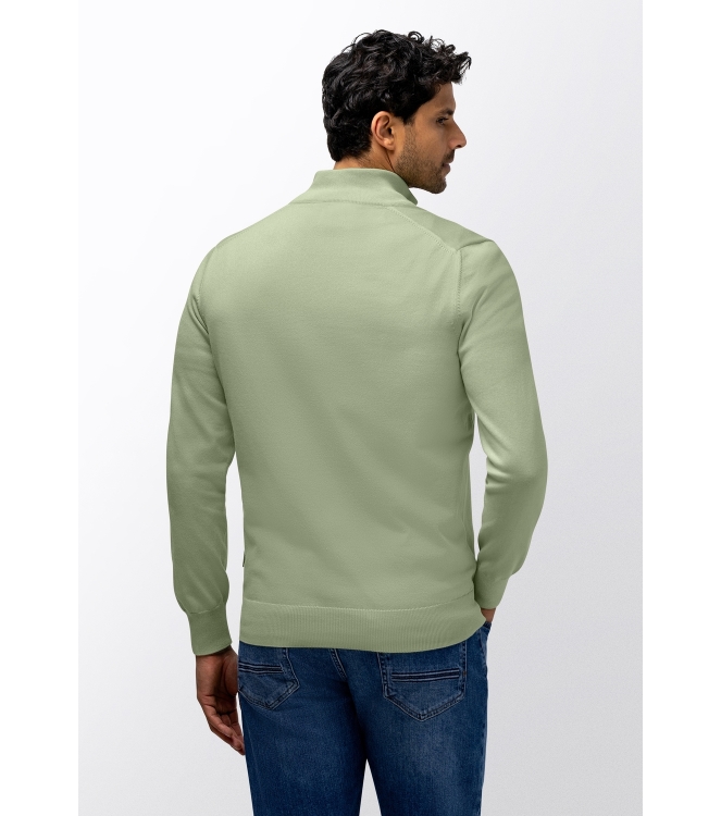 State of Art Pullover Sportzip Pl 3400 Jade