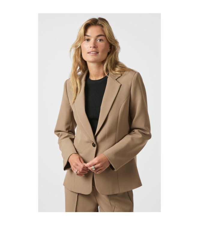 Neo Noir Francine suit blazer 306 Dusty brown