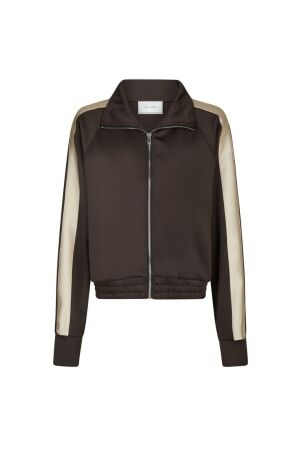Neo Noir Vera track suit blouse 676 Dark brown