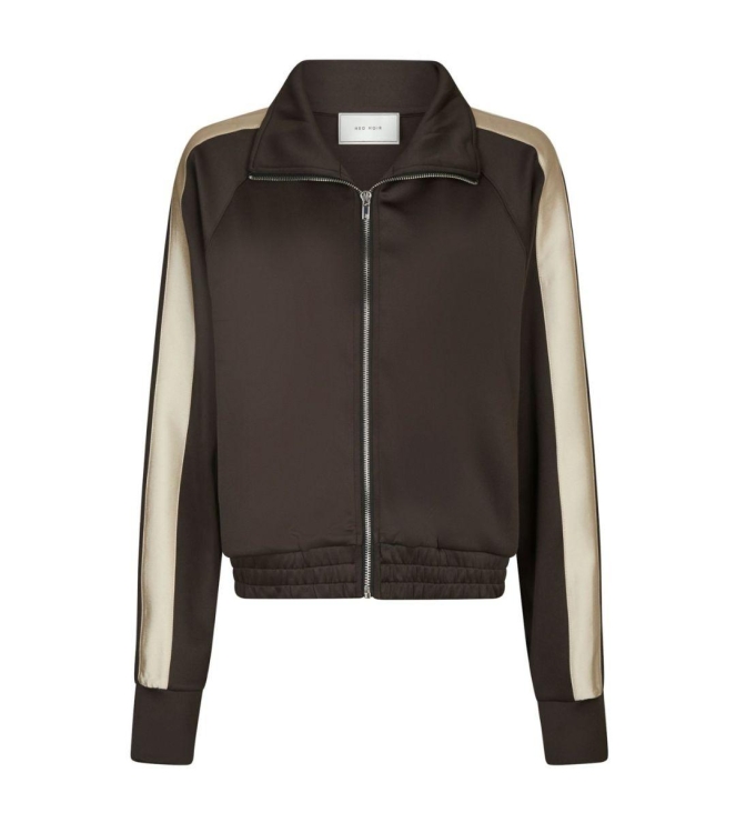 Neo Noir Vera track suit blouse 676 Dark brown