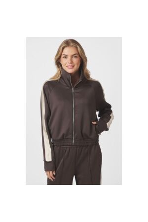 Neo Noir Vera track suit blouse 676 Dark brown
