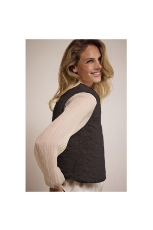 Tramontana Faux Fur Vest 2220 Mid brown