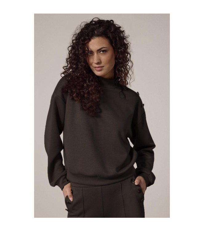 Tramontana Technical Sweat Jumper 2660 Espresso