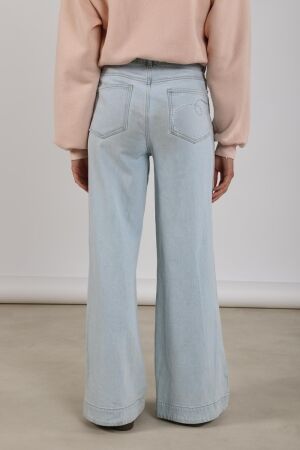 NUKUS Abby Pants Denim Strass 24 bleached denim