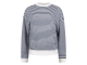 NUKUS Patty Pullover Stripe 219 offwhite/navy