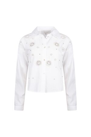 NUKUS Noor Blouse Pearl 17 off white