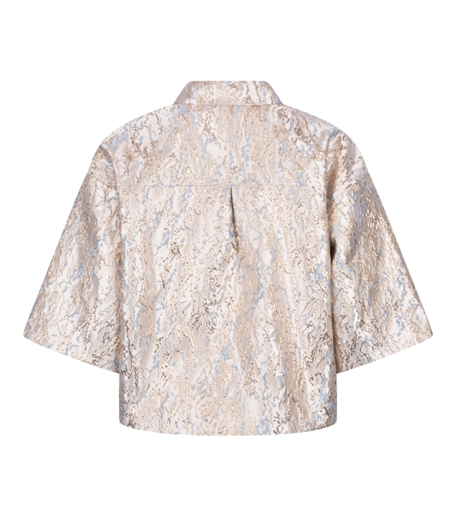 NUKUS Leena Blouse 313 gold/cloudy