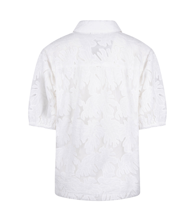 NUKUS Berit Blouse Embroidery 17 off white
