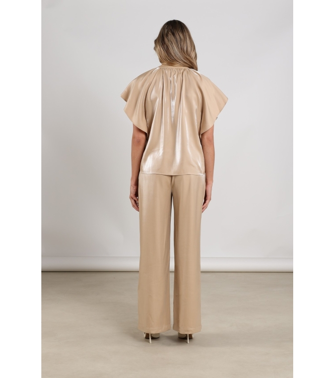 NUKUS Rubi Pants Shiny 9 sand