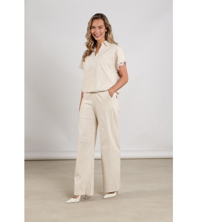 NUKUS Eline Pants 9 sand