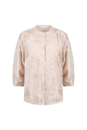 NUKUS Lynn Blouse Embroidery 9 sand