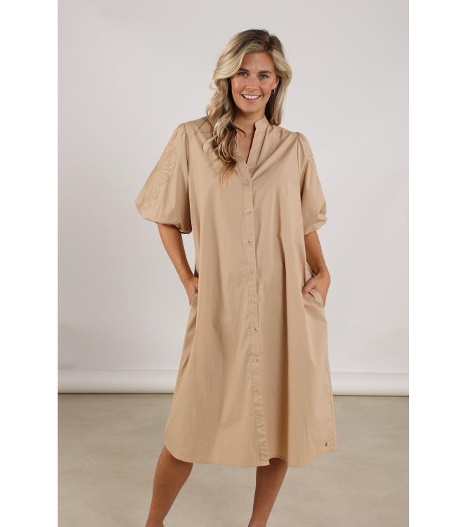 NUKUS Mayke Dress 64 camel