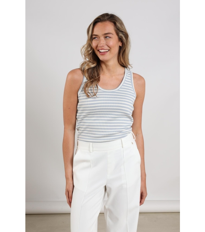 NUKUS Steffie Singlet 315 offwhite/cloudy