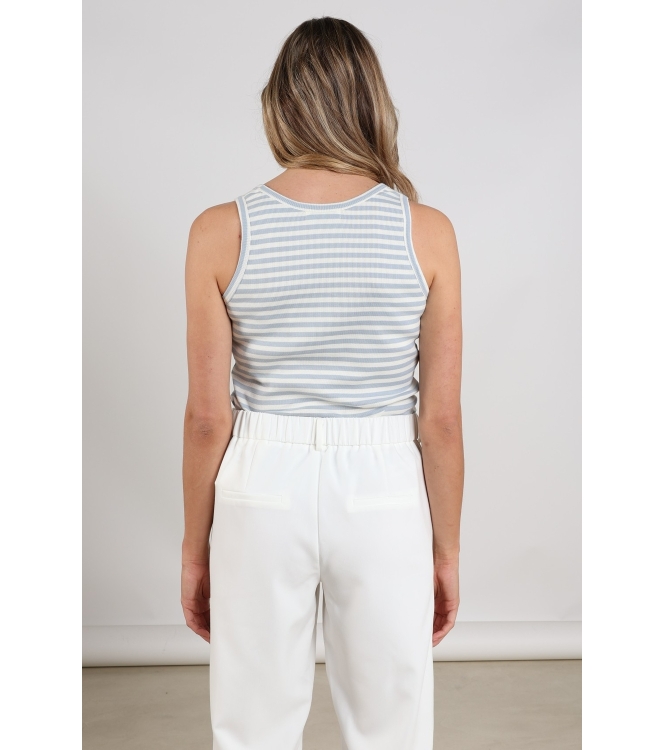 NUKUS Steffie Singlet 315 offwhite/cloudy