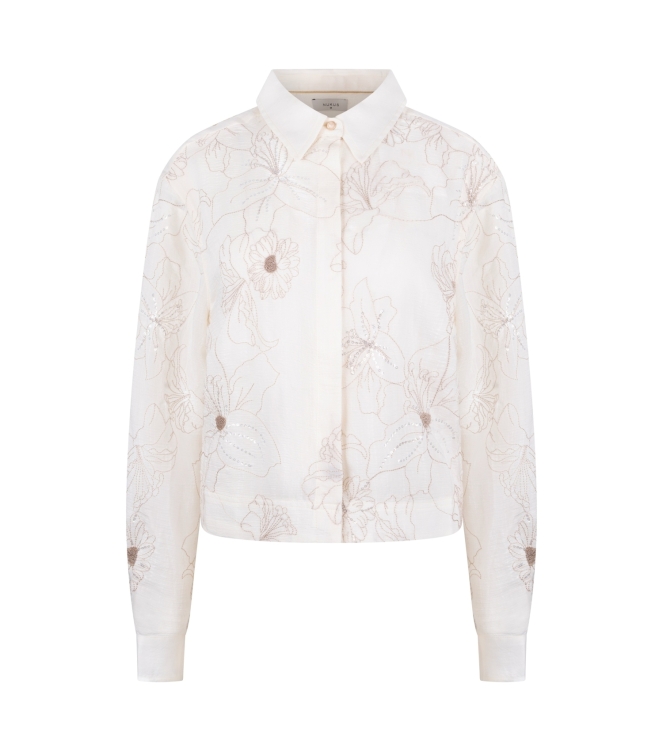 NUKUS Adora Blouse Embroidery 17 off white