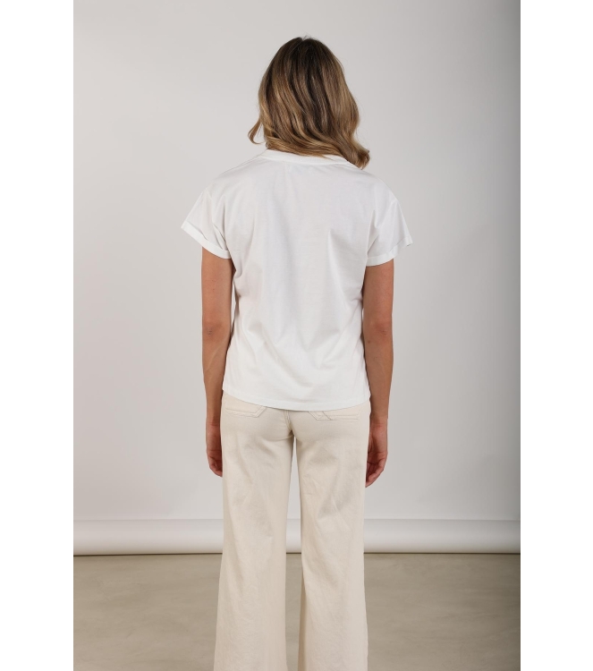 NUKUS Rowena Shirt 131 offwhite/sand