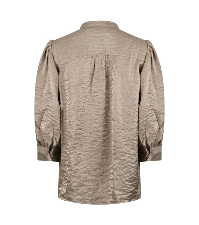 NUKUS Lilly Blouse Shiny 350 army