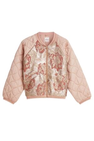 Summum Woman Jacket Rose jacquard mix 570 Faded rose