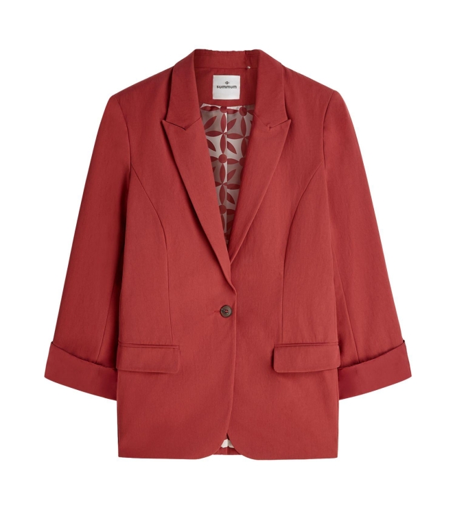 Summum Woman Blazer Cotton blend 559 Brick red