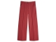 Summum Woman Trousers wide leg Cotton blend 559 Brick red