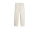 Summum Woman Baggy straight pant Cotton jacquard stripe 122 Ivory