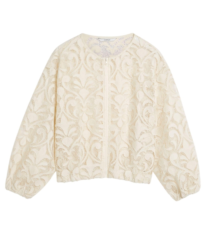 Summum Woman Jacket Lace 122 Ivory