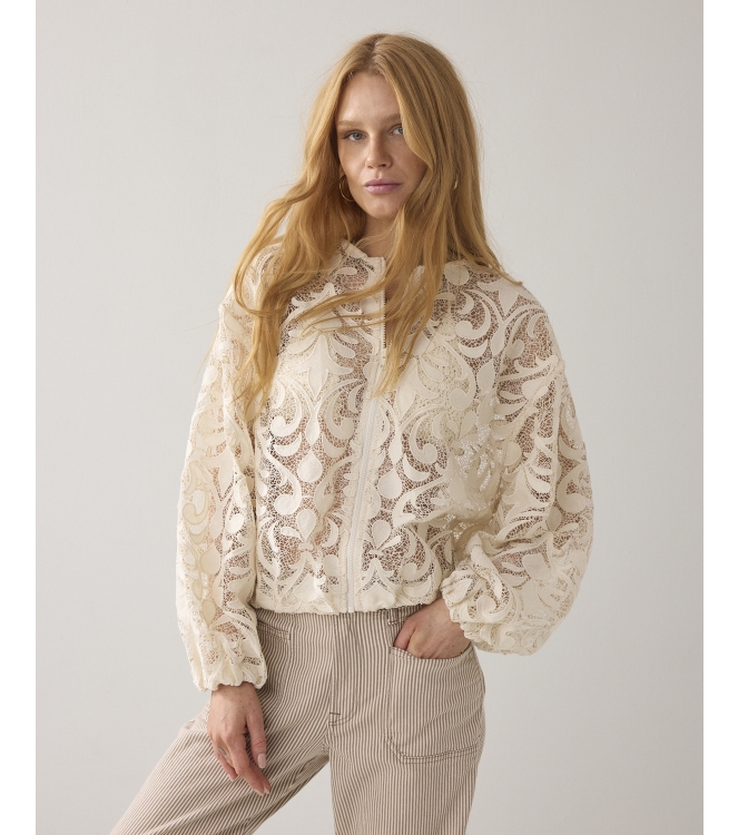 Summum Woman Jacket Lace 122 Ivory