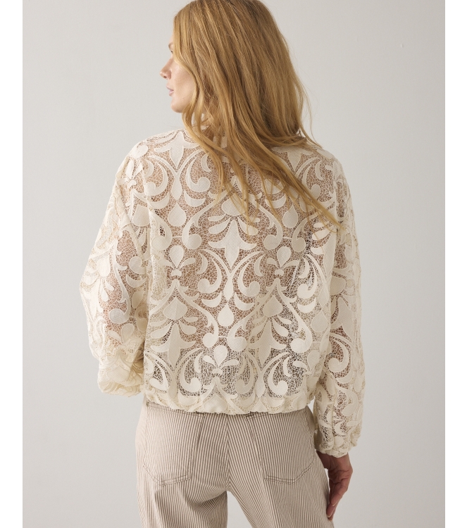 Summum Woman Jacket Lace 122 Ivory