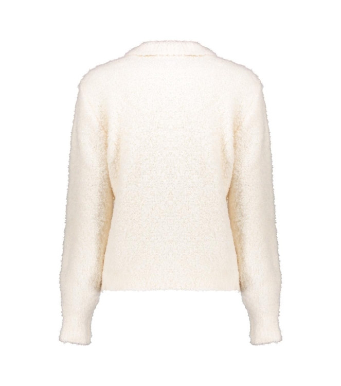 Geisha Cardigan with collar 10 Off white