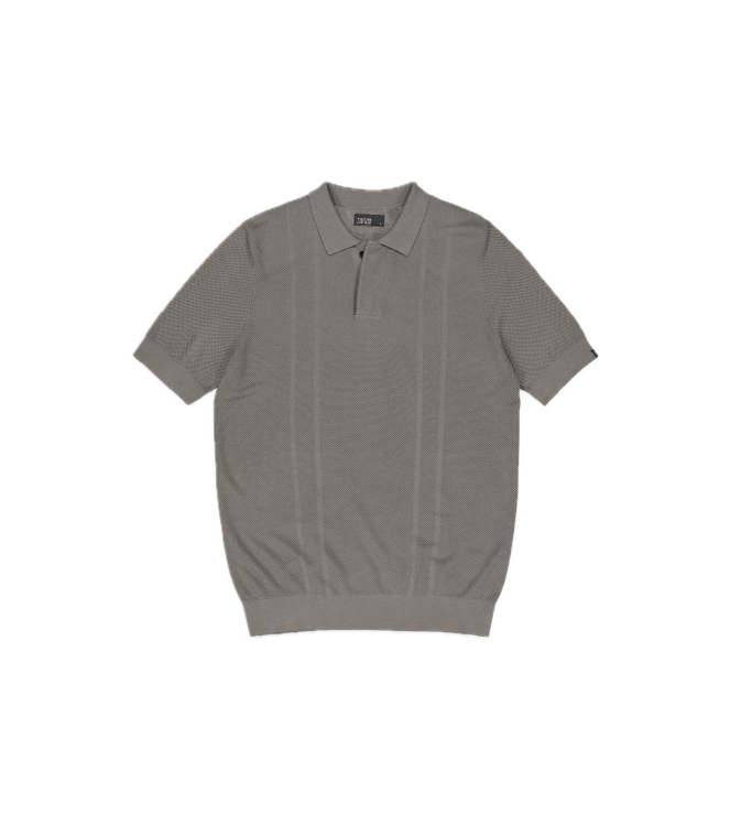 Butcher of Blue Ripley Knit Polo 708 dk. granite green