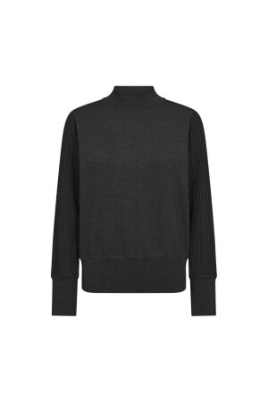 Freequent Metallic knit 9225 Black w.silver