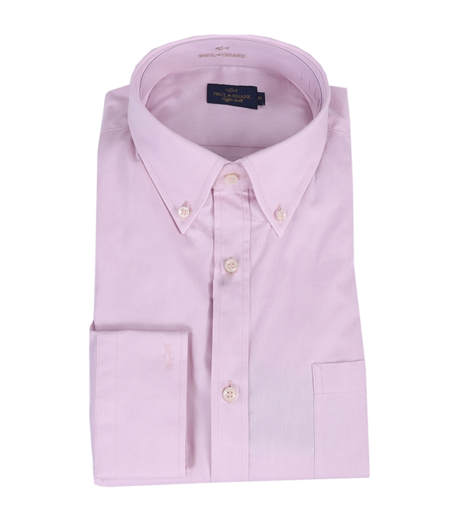 Paul and Shark Soffio twill shirt 133 Red