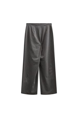 Freequent Pinstripe rhinestones 7427 Dark grey mel . star offwhite