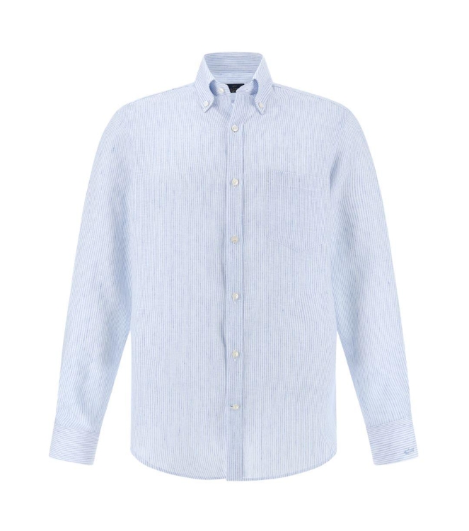 Paul and Shark Seersucker cotton shirt VA5 Offwhite