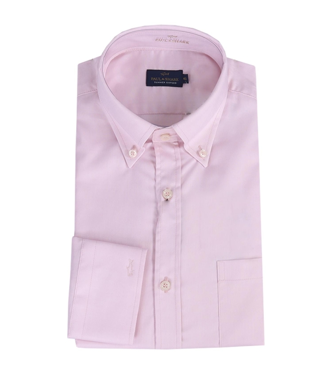 Paul and Shark Cotton summer oxford 113 Roze