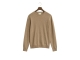 Gant Superfine Lambswool Crew Neck Sweater 295 dk. sand melange