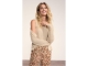 Tramontana Sleeveless Jumper Sequins 001225 Pebble