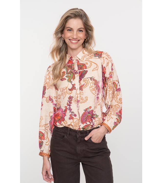 Geisha blouse 715 Beige
