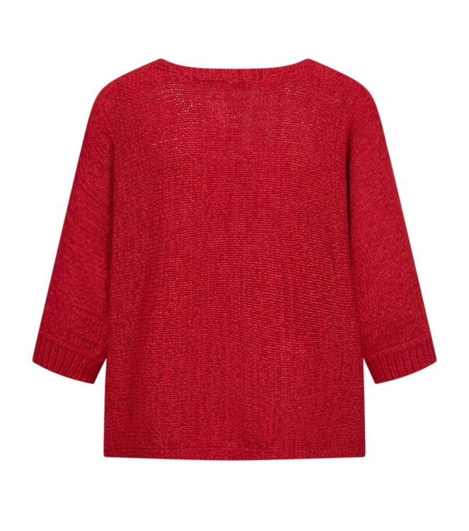 Freequent FQTAPPER-PULLOVER True Red