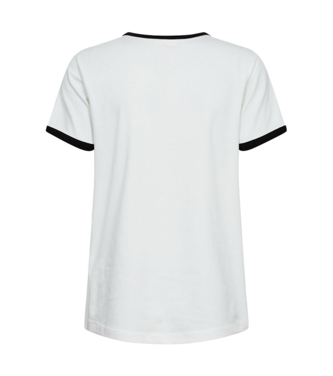 Freequent FQFENJAL-TEE Star Off-white w. Black