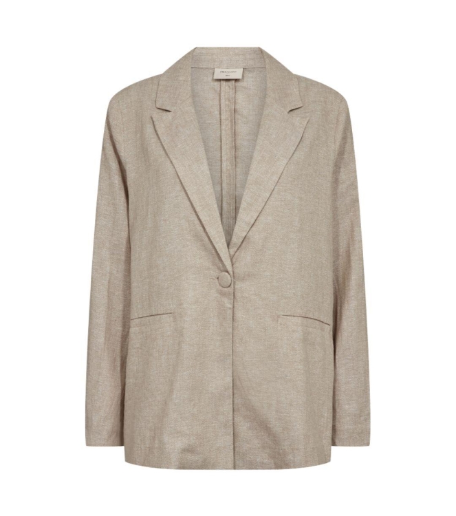 Freequent FQLAVASI-JACKET Sand Melange w. Silver
