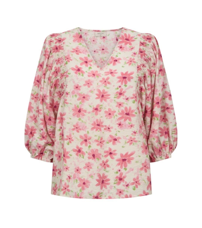 Freequent FQJOVI-BLOUSE Moonbeam w. Sweet Lilac