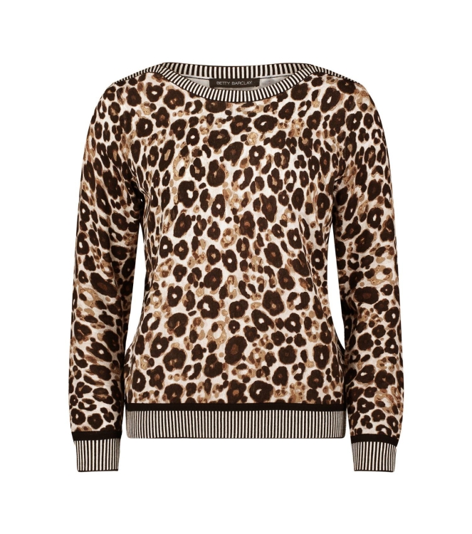 Betty Barclay Strickpullover Kurz 1/1 Arm 7873 Taupe/beige