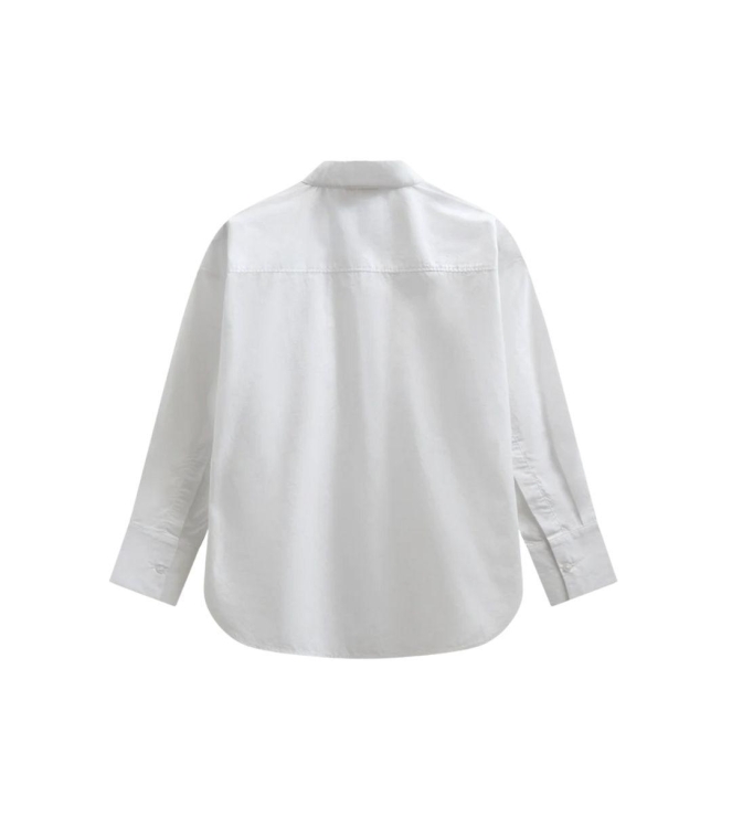 Freequent Poplin pocket deco Bright white