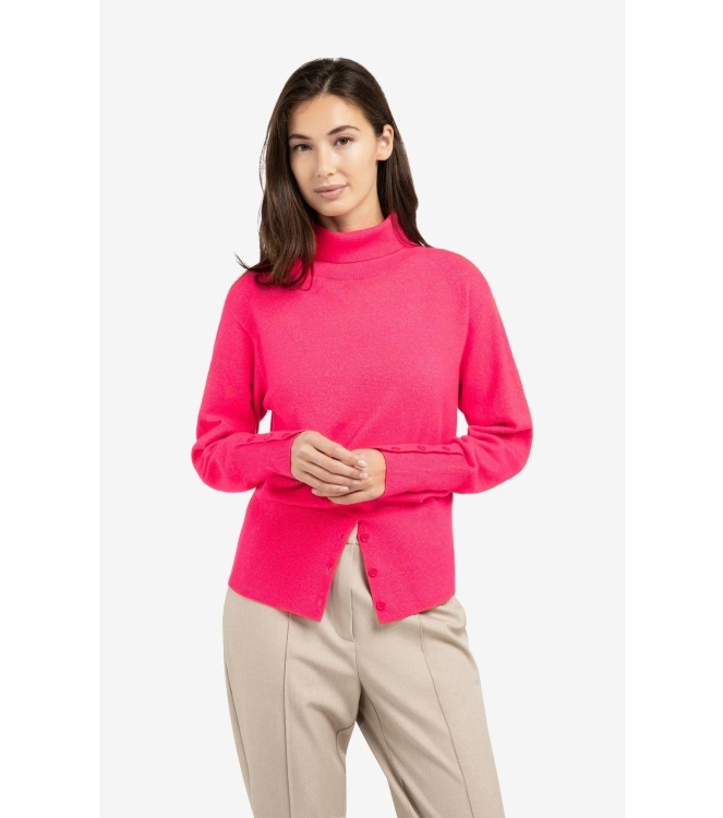 Yaya Coltrui met knoopdetails 818522 Rose red mel