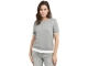 Yaya Gebreide top met dubbele zoom 990472 Iron grey mel