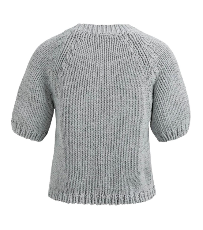 Yaya Grofgebreide trui 99047 Iron grey