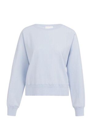 Yaya Sweater met naaddetails 994048 Ice blue