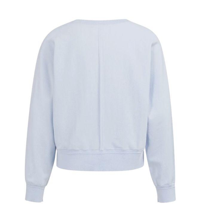 Yaya Sweater met naaddetails 994048 Ice blue