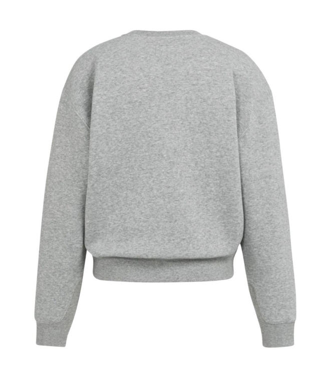 Yaya Sweater met artwork 990471 Iron grey dessin